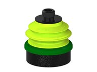 Przysawka piGRIP, warga piankowa, Ø50 mm, pianka EPDM (miękka), 1 mieszek, podstawa typ 1, gwint niski G1/4" zew., piSAVE 05/60 (G.FLI50S.B1.S1.GL14M.18) (9915773) - Piab