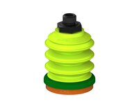 Przysawka piGRIP, warga piankowa, Ø50 mm, pianka NR (mocna), 3 mieszki, podstawa typ 1, G1/4" zew., piSAVE 05/60 (G.FLI50F.B3.S1.G14M.15) (9949473) - Piab