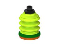 Przysawka piGRIP, warga piankowa, Ø50 mm, pianka NR (mocna), 3 mieszki, podstawa typ 1, G1/4" zew., filtr siatkowy (G.FLI50F.B3.S1.G14M.01) (9907668) - Piab
