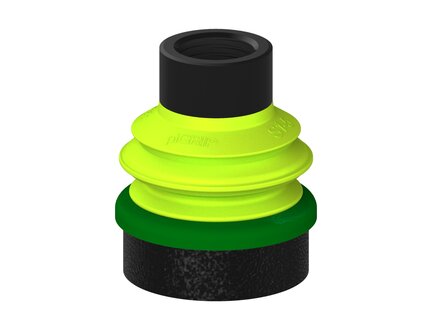 Przysawka piGRIP, warga piankowa, Ø50 mm, pianka EPDM (miękka), 1 mieszek, podstawa typ 1, G1/2" wew., (G.FLI50S.B1.S1.G12F.00) (9913630) - Piab