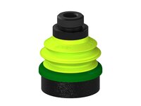 Przysawka piGRIP, warga piankowa, Ø50 mm, pianka EPDM (miękka), 1 mieszek, podstawa typ 1, G1/2" zew., piSAVE 04/60 (G.FLI50S.B1.S1.G12M.14) (9944297) - Piab