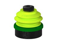 Przysawka piGRIP, warga piankowa, Ø50 mm, pianka EPDM (miękka), 1 mieszek, podstawa typ 1, filtr siatkowy (G.FLI50S.B1.S1.MM8F.01) (9973972) - Piab