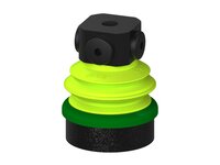 Przysawka piGRIP, warga piankowa, Ø50 mm, pianka EPDM (miękka), 1 mieszek, podstawa typ 1, NPSF 5x1/8" wew., (G.FLI50S.B1.S1.NS518F.00) (9964107) - Piab