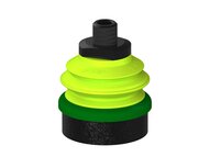 Przysawka piGRIP, warga piankowa, Ø50 mm, pianka EPDM (miękka), 1 mieszek, podstawa typ 1, NPT 1/4" zew., (G.FLI50S.B1.S1.NT14M.00) (9907180) - Piab