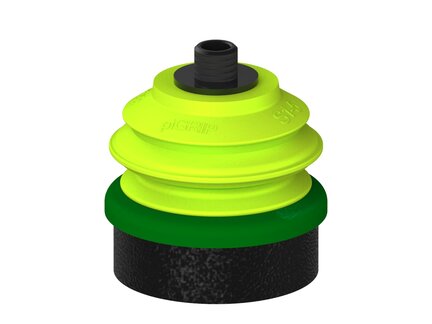 Przysawka piGRIP, warga piankowa, Ø50 mm, pianka EPDM (miękka), 1 mieszek, podstawa typ 1, gwint niski NPT 1/8" zew., (G.FLI50S.B1.S1.NTL18M.00) (9927494) - Piab