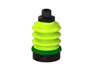 Przysawka piGRIP, warga piankowa, Ø50 mm, pianka EPDM (miękka), 3 mieszki, podstawa typ 1, gwint M16x1.5 zew., (G.FLI50S.B3.S1.MMF16M.00) (9967679) - Piab