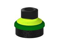 Przysawka piGRIP, warga piankowa, Ø50 mm, pianka EPDM (miękka), bez mieszków, podstawa typ 1, G3/8" wew., (G.FLI50S.F.S1.G38F.00) (9903263) - Piab