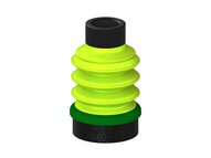 Przysawka piGRIP, warga piankowa, Ø50 mm, pianka EPDM (miękka), 3 mieszki, podstawa typ 1, G1/2" wew., (G.FLI50S.B3.S1.G12F.00) (9905244) - Piab