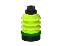 Przysawka piGRIP, warga piankowa, Ø50 mm, pianka EPDM (miękka), 3 mieszki, podstawa typ 1, G1/2" zew., (G.FLI50S.B3.S1.G12M.00) (9908343) - Piab