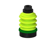 Przysawka piGRIP, warga piankowa, Ø50 mm, pianka EPDM (miękka), 3 mieszki, podstawa typ 1, G1/2" zew., piSAVE 04/60 (G.FLI50S.B3.S1.G12M.17) (9907843) - Piab