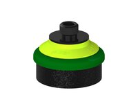 Przysawka piGRIP, warga piankowa, Ø50 mm, pianka EPDM (miękka), bez mieszków, podstawa typ 1, gwint niski G1/4" zew., (G.FLI50S.F.S1.GL14M.00) (9919418) - Piab