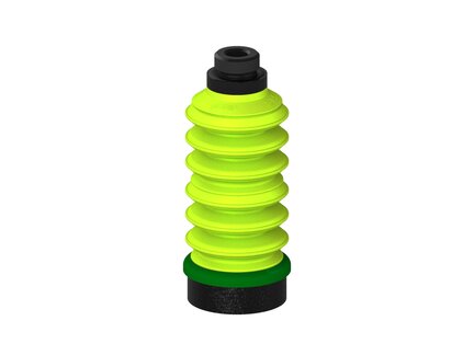 Przysawka piGRIP, warga piankowa, Ø50 mm, pianka EPDM (miękka), 6 mieszków (3+3), podstawa typ 1, G1/2" zew., (G.FLI50S.B6.S1.G12M.00) (9944182) - Piab