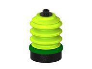 Przysawka piGRIP, warga piankowa, Ø50 mm, pianka EPDM (miękka), 3 mieszki, podstawa typ 1, gwint niski G 1/8" zew., (G.FLI50S.B3.S1.GL18M.00) (9938839) - Piab