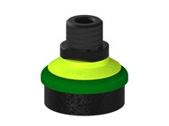 Przysawka piGRIP, warga piankowa, Ø50 mm, pianka EPDM (miękka), bez mieszków, podstawa typ 1, NPT 1/2" zew., (G.FLI50S.F.S1.NT12M.00) (9967538) - Piab
