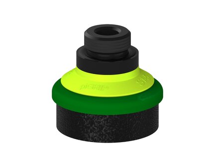 Przysawka piGRIP, warga piankowa, Ø50 mm, pianka EPDM (miękka), bez mieszków, podstawa typ 1, G1/2" zew., (G.FLI50S.F.S1.G12M.00) (9903361) - Piab