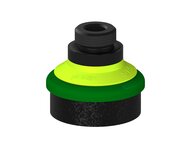 Przysawka piGRIP, warga piankowa, Ø50 mm, pianka EPDM (miękka), bez mieszków, podstawa typ 1, G1/2" zew., (G.FLI50S.F.S1.G12M.00) (9903361) - Piab