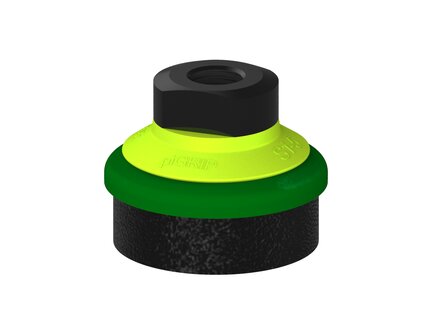 Przysawka piGRIP, warga piankowa, Ø50 mm, pianka EPDM (miękka), bez mieszków, podstawa typ 1, G1/4" wew., (G.FLI50S.F.S1.G14F.00) (9922061) - Piab