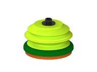 Przysawka piGRIP, warga piankowa, Ø70 mm, pianka NR (mocna), 1 mieszek, podstawa typ 1, gwint niski G 1/8" zew., (G.FLI70F.B1.S1.GL18M.00) (9946829) - Piab