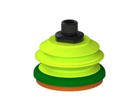 Przysawka piGRIP, warga piankowa, Ø70 mm, pianka NR (mocna), 1 mieszek, podstawa typ 1, gwint M16x1.5 zew., (G.FLI70F.B1.S1.MMF16M.00) (9934258) - Piab