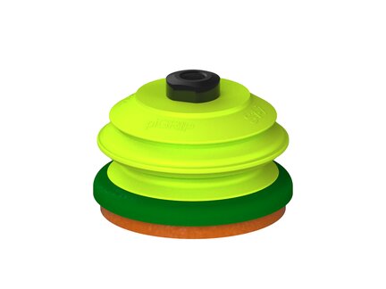 Przysawka piGRIP, warga piankowa, Ø70 mm, pianka NR (mocna), 1 mieszek, podstawa typ 1, NPSF 1/8" wew., (G.FLI70F.B1.S1.NS18F.00) (9922076) - Piab