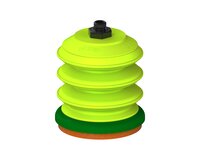 Przysawka piGRIP, warga piankowa, Ø70 mm, pianka NR (mocna), 3 mieszki, podstawa typ 1, G1/8" zew., piSAVE 04/60 (G.FLI70F.B3.S1.G18M.17) (9906537) - Piab