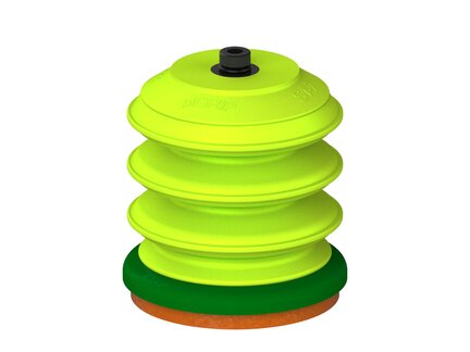 Przysawka piGRIP, warga piankowa, Ø70 mm, pianka NR (mocna), 3 mieszki, podstawa typ 1, (G.FLI70F.B3.S1.G18MR.00) (9946157) - Piab