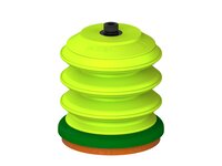 Przysawka piGRIP, warga piankowa, Ø70 mm, pianka NR (mocna), 3 mieszki, podstawa typ 1, (G.FLI70F.B3.S1.G18MR.00) (9946157) - Piab