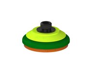 Przysawka piGRIP, warga piankowa, Ø70 mm, pianka NR (mocna), bez mieszków, podstawa typ 1, gwint niski G3/8" zew., (G.FLI70F.F.S1.GL38M.00) (9923293) - Piab