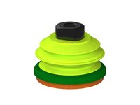 Przysawka piGRIP, warga piankowa, Ø70 mm, pianka NR (mocna), 1 mieszek, podstawa typ 1, NPT 1/4" wew., dysk filtracyjny (G.FLI70F.B1.S1.NT14F.02) (9930743) - Piab