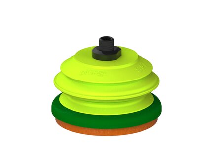 Przysawka piGRIP, warga piankowa, Ø70 mm, pianka NR (mocna), 1 mieszek, podstawa typ 1, NPT 1/8" zew., (G.FLI70F.B1.S1.NT18M.00) (9921965) - Piab
