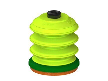 Przysawka piGRIP, warga piankowa, Ø70 mm, pianka NR (mocna), 3 mieszki, podstawa typ 1, (G.FLI70F.B3.S1.MM10F.00) (9924214) - Piab