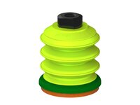 Przysawka piGRIP, warga piankowa, Ø70 mm, pianka NR (mocna), 3 mieszki, podstawa typ 1, NPT 1/4" wew., (G.FLI70F.B3.S1.NT14F.00) (9925284) - Piab