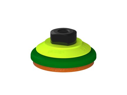 Przysawka piGRIP, warga piankowa, Ø70 mm, pianka NR (mocna), bez mieszków, podstawa typ 1, NPT 1/4" wew., (G.FLI70F.F.S1.NT14F.00) (9927689) - Piab