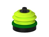 Przysawka piGRIP, warga piankowa, Ø70 mm, pianka EPDM (miękka), 1 mieszek, podstawa typ 1, gwint niski G1/4" zew., piSAVE 05/60 (G.FLI70S.B1.S1.GL14M.18) (9931622) - Piab