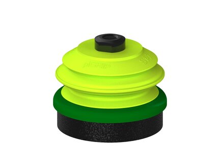 Przysawka piGRIP, warga piankowa, Ø70 mm, pianka EPDM (miękka), 1 mieszek, podstawa typ 1, filtr siatkowy (G.FLI70S.B1.S1.MM10F.01) (9905250) - Piab