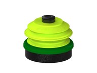 Przysawka piGRIP, warga piankowa, Ø70 mm, pianka EPDM (miękka), 1 mieszek, podstawa typ 1, filtr siatkowy (G.FLI70S.B1.S1.MM10F.01) (9905250) - Piab