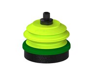 Przysawka piGRIP, warga piankowa, Ø70 mm, pianka EPDM (miękka), 1 mieszek, podstawa typ 1, gwint M10 zew., (G.FLI70S.B1.S1.MM10M.00) (9935069) - Piab