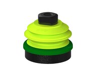 Przysawka piGRIP, warga piankowa, Ø70 mm, pianka EPDM (miękka), 1 mieszek, podstawa typ 1, NPT 1/4" wew., (G.FLI70S.B1.S1.NT14F.00) (9917622) - Piab