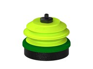 Przysawka piGRIP, warga piankowa, Ø70 mm, pianka EPDM (miękka), 1 mieszek, podstawa typ 1, M6 zew., (G.FLI70S.B1.S1.MM6M.00) (9944076) - Piab