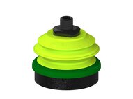 Przysawka piGRIP, warga piankowa, Ø70 mm, pianka EPDM (miękka), 1 mieszek, podstawa typ 1, NPT 1/4" zew., (G.FLI70S.B1.S1.NT14M.00) (9907382) - Piab