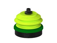 Przysawka piGRIP, warga piankowa, Ø70 mm, pianka EPDM (miękka), 1 mieszek, podstawa typ 1, NPT 1/8" zew., filtr siatkowy (G.FLI70S.B1.S1.NT18M.01) (9917008) - Piab