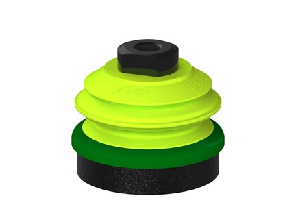 Przysawka piGRIP, warga piankowa, Ø70 mm, pianka EPDM (miękka), 1 mieszek, podstawa typ 1, NPSF 1/4" wew., (G.FLI70S.B1.S1.NS14F.00) (9937114) - Piab