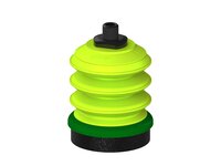 Przysawka piGRIP, warga piankowa, Ø70 mm, pianka EPDM (miękka), 3 mieszki, podstawa typ 1, NPT 1/4" zew., (G.FLI70S.B3.S1.NT14M.00) (9916067) - Piab
