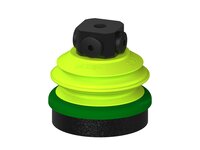 Przysawka piGRIP, warga piankowa, Ø70 mm, pianka EPDM (miękka), 1 mieszek, podstawa typ 1, NPSF 5x1/8" wew., (G.FLI70S.B1.S1.NS518F.00) (9945325) - Piab
