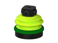Przysawka piGRIP, warga piankowa, Ø70 mm, pianka EPDM (miękka), 1 mieszek, podstawa typ 1, NPSF 5x1/8" wew., (G.FLI70S.B1.S1.NS518F.00) (9945325) - Piab