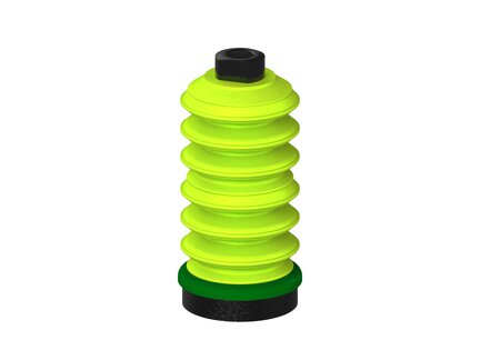 Przysawka piGRIP, warga piankowa, Ø70 mm, pianka EPDM (miękka), 6 mieszków (3+3), podstawa typ 1, G3/8" wew., dysk filtracyjny (G.FLI70S.B6.S1.G38F.02) (9969294) - Piab