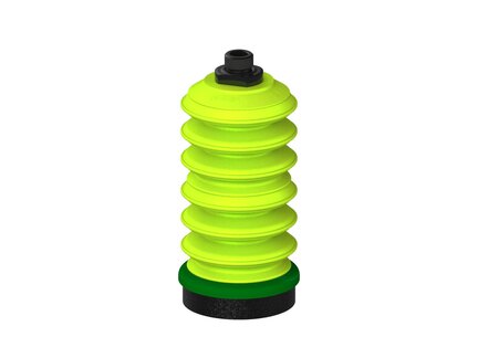 Przysawka piGRIP, warga piankowa, Ø70 mm, pianka EPDM (miękka), 6 mieszków (3+3), podstawa typ 1, G3/8" zew., (G.FLI70S.B6.S1.G38M.00) (9923470) - Piab