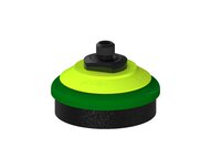 Przysawka piGRIP, warga piankowa, Ø70 mm, pianka EPDM (miękka), bez mieszków, podstawa typ 1, M12 zew., filtr siatkowy (G.FLI70S.F.S1.MM12M.01) (9912510) - Piab