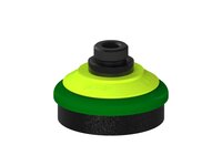 Przysawka piGRIP, warga piankowa, Ø70 mm, pianka EPDM (miękka), bez mieszków, podstawa typ 1, G1/2" zew., (G.FLI70S.F.S1.G12M.00) (9903921) - Piab