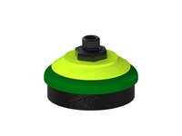 Przysawka piGRIP, warga piankowa, Ø70 mm, pianka EPDM (miękka), bez mieszków, podstawa typ 1, G1/4" zew., (G.FLI70S.F.S1.G14M.19) (9948798) - Piab